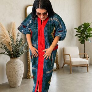 Azure Horizon Robe Gown